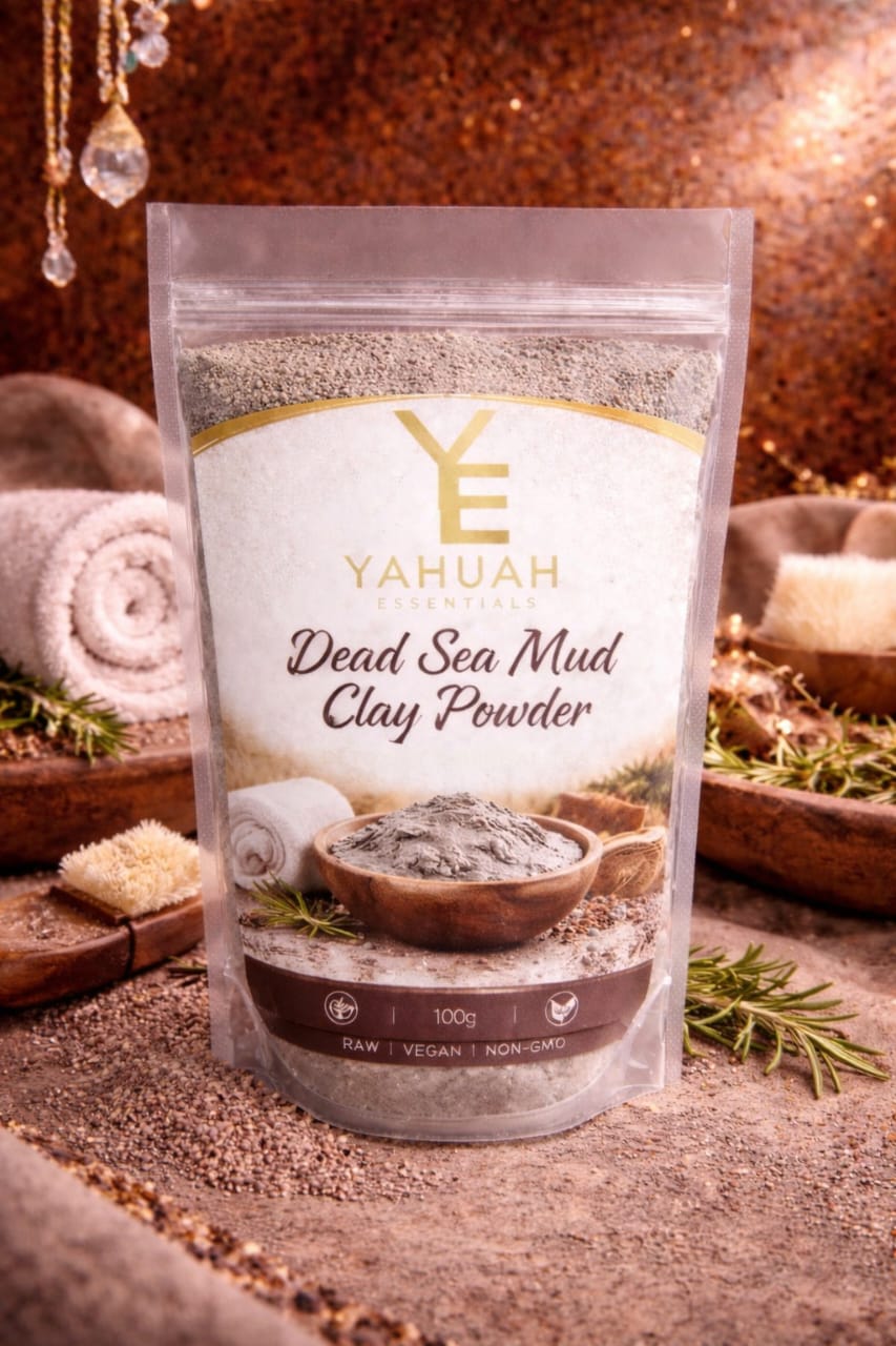 Dead Sea Mud Clay Powder🩶Pure (mineral rich,premium)