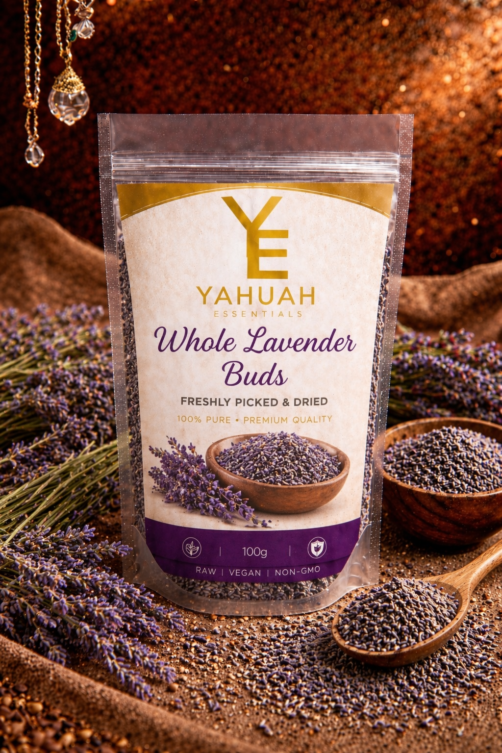 Lavender Buds Whole 🪻Pure (premium)